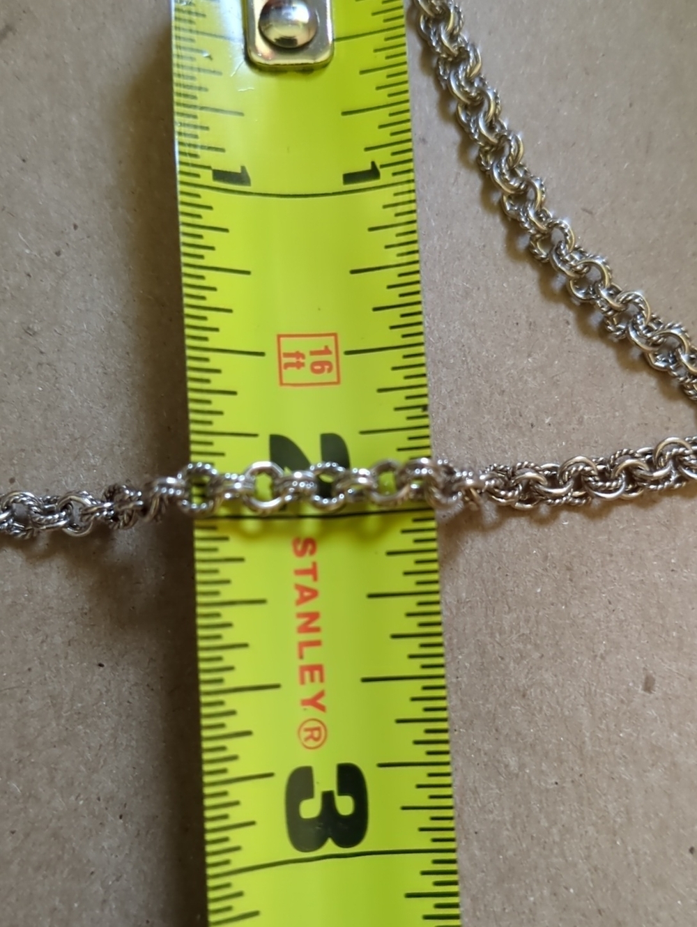 James Avery Double Link 16in Chain 925 Sterling Silver necklace - Picture 11 of 12